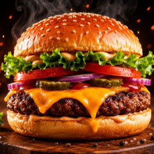 Hamburguesa de la casa