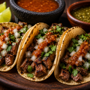 Tacos de arrachera